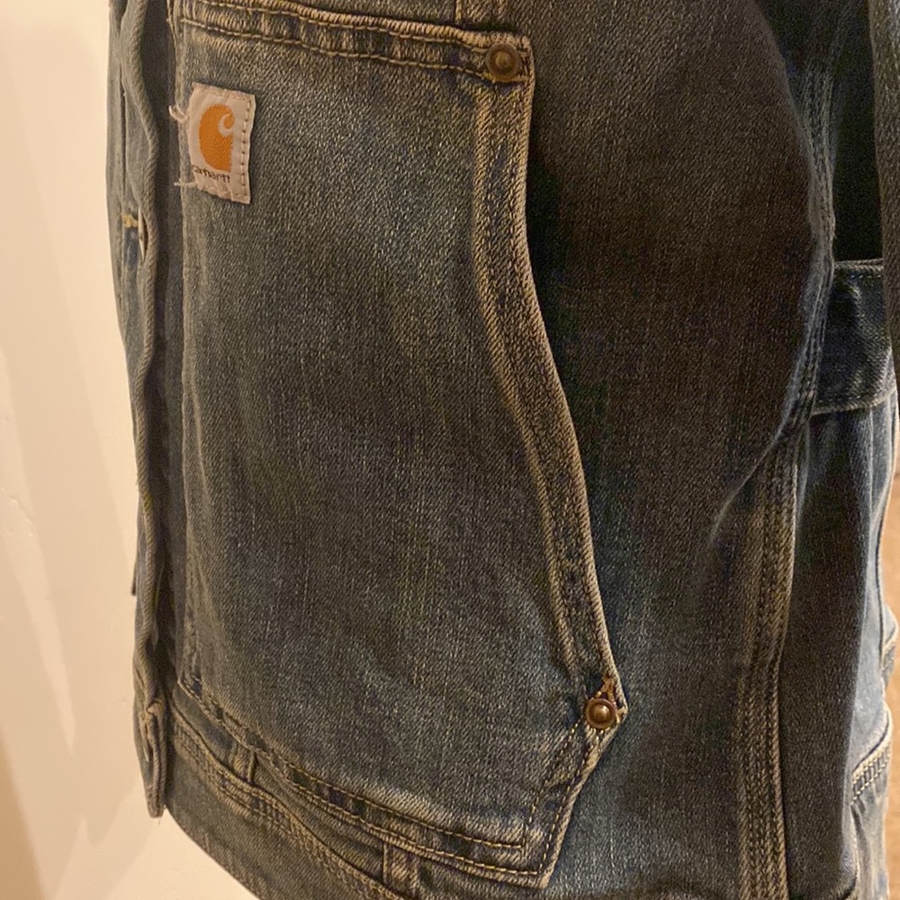 New with Tags, Carhartt Jean jacket. - Picture 6 of 9